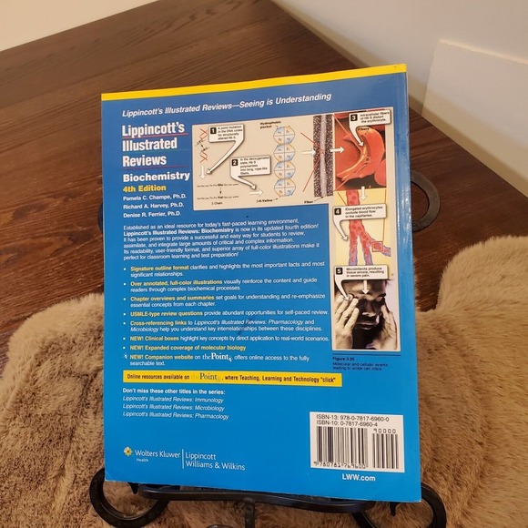 Lippincott Illustrated Reviews: 4th Biochemistry by Pamela C. Champe, Richard A. - Picture 5 of 12